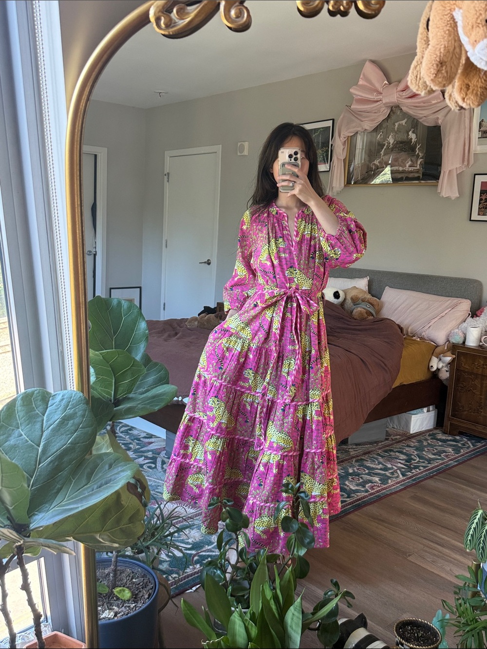 NWT Printfresh To and From Dress in Bagheera - S